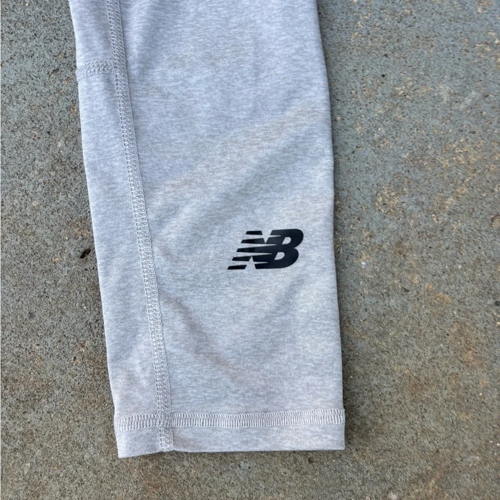 New Balance Kids Light Gray Leggings